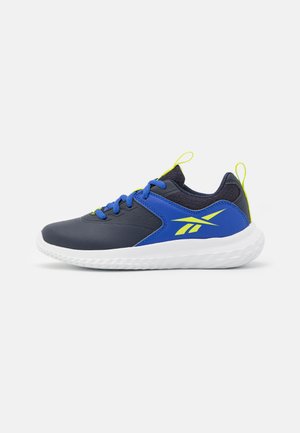 RUSH RUNNER 4.0 UNISEX - Scarpe running neutre - vector navy/bright cobalt/acid yellow