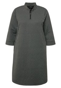 Ulla Popken Denní šaty - dark gray-mottled