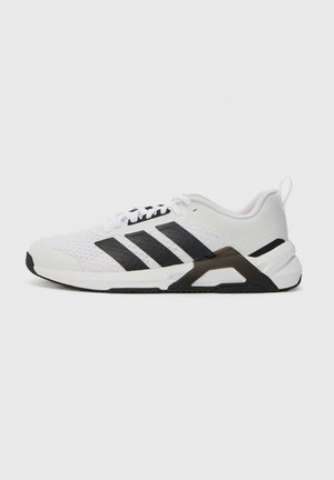 adidas Performance, DROPSET CONTROL TRAINING SHOES - Trainingsschuh - white/core black/lucid red