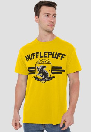 Cotton Soul, HARRY POTTER HUFFLEPUFF QUIDDITCH BAR - Print T-shirt - yellow