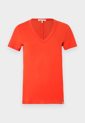 THE SLUB VEE - Camiseta básica - red