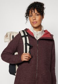 Vaude WOMEN'S TINSHAN COAT III - Jakna od flisa - dark oak