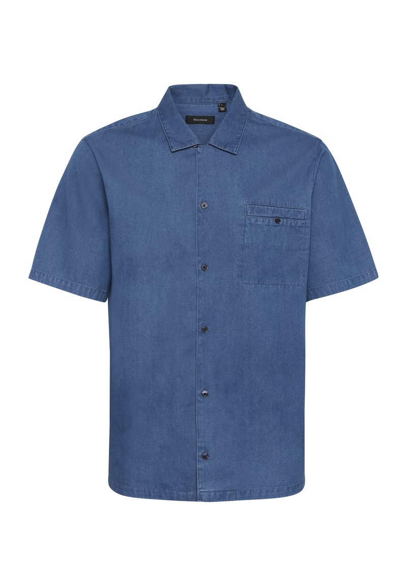Matinique Overhemd blauw denim/bluedenim
