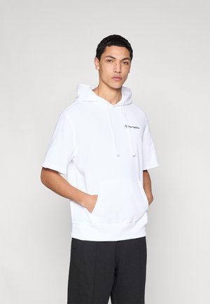ICONS CONTRAST HOODIE - Kapucnis pulóver - white