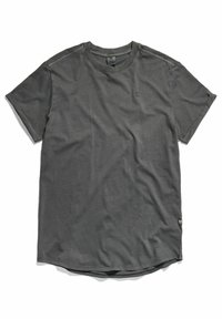 LASH REGULAR SHORT SLEEVE - Basic póló - dk black gd