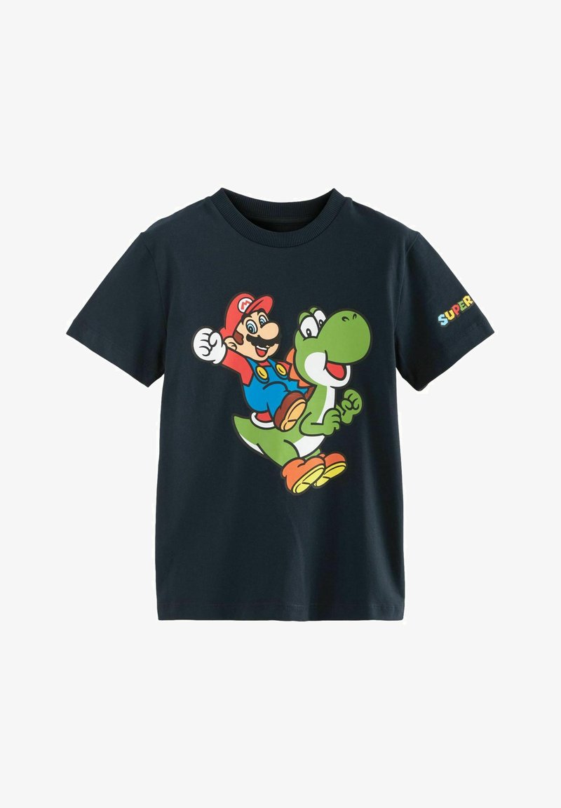 Next LICENSED SUPER MARIO-REGULAR FIT - Trükipildiga T-särk - navy