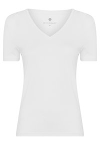 JBS OF DENMARK SLIM FIT V NECK - T-shirts basic - white