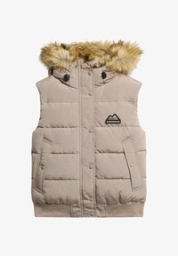 Ausgewählt, deep beige slub