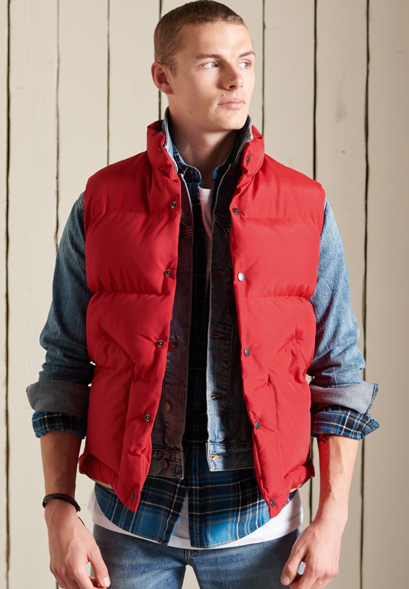 Superdry Smanicato - hike red/rosso - Zalando