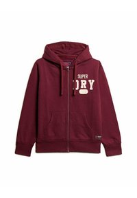 Superdry & Co Felpa con zip - red