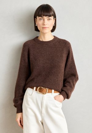 SWEATER IZZY - Πουλόβερ - brown