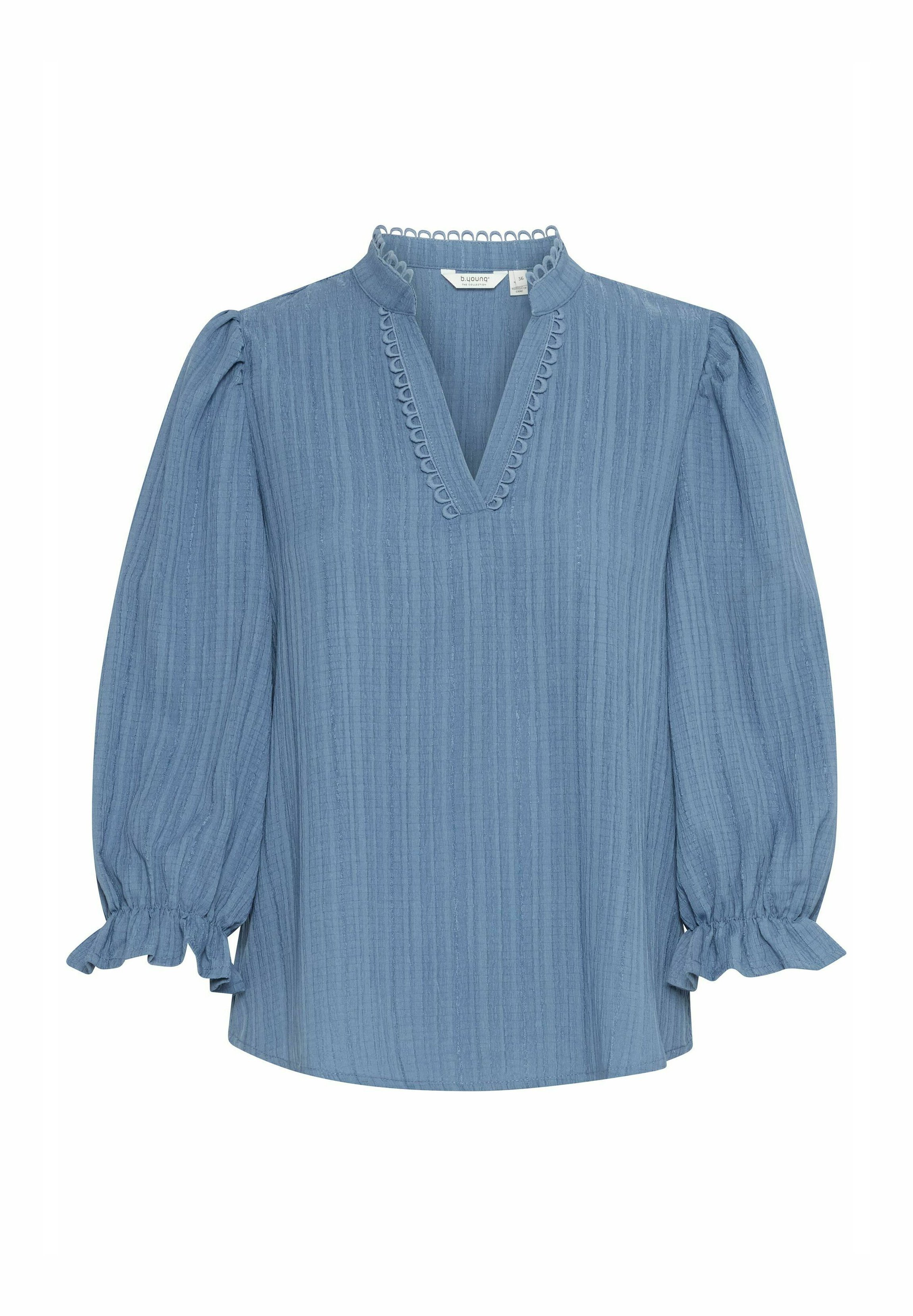 売れ筋商品|||ビーヤング シャツ レディース トップス BYJULIANA SS - Blouse - moonlight blue b.young by Zalando BYJULIANA SS - Blouse - moonlight blue