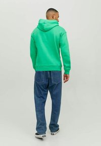Jack & Jones JORCOPENHAGEN UNISEX - Džemperis ar kapuci - island green