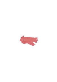 Krämig matt läppstiftssvatch i en mjuk rosa färg, med en slät textur och mild lyster, applicerad i ett böjt drag på en vit bakgrund.