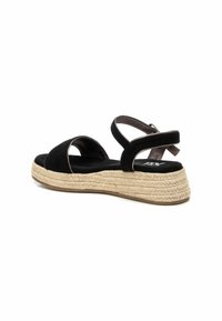 XTI Sandalias con plataforma - black