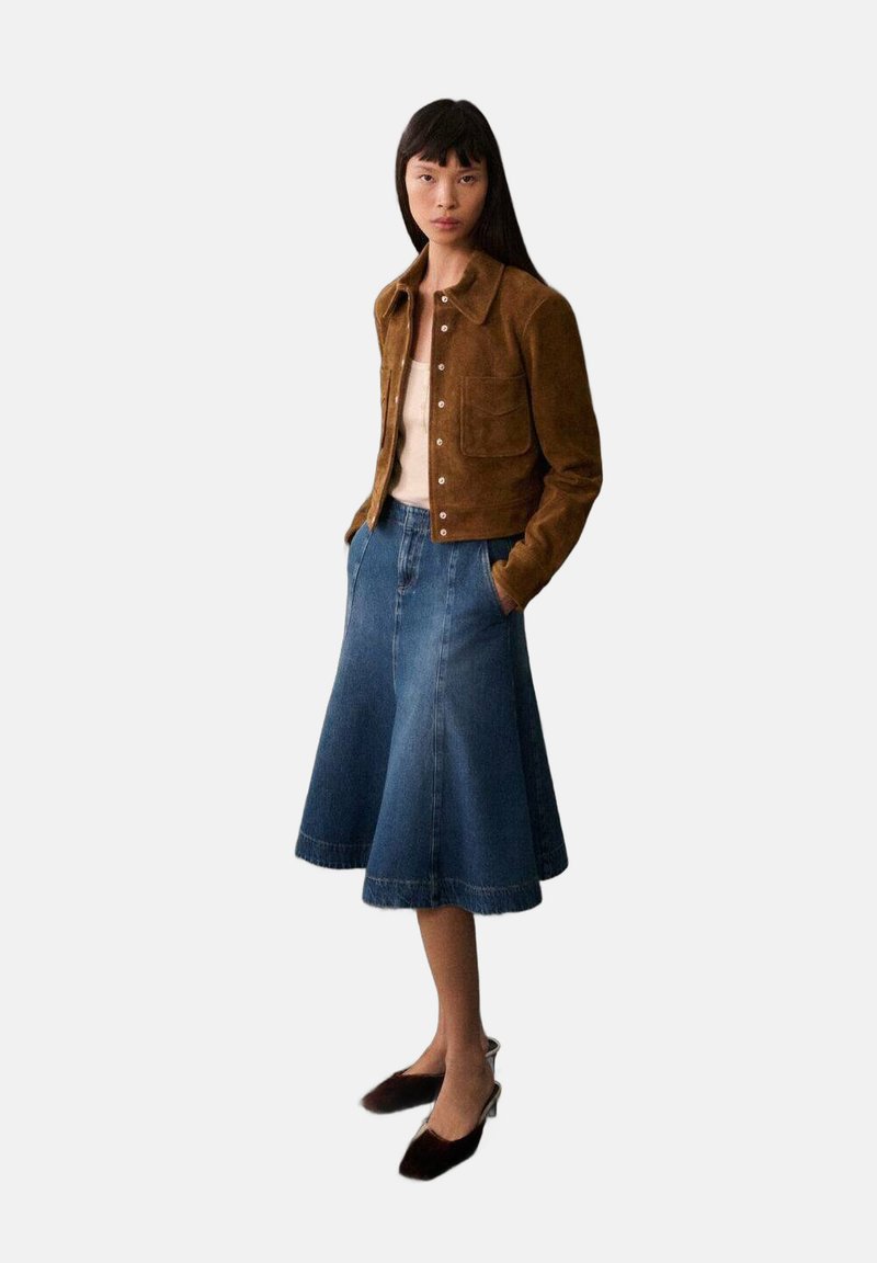 Mango Suknja A kroja - dark blue