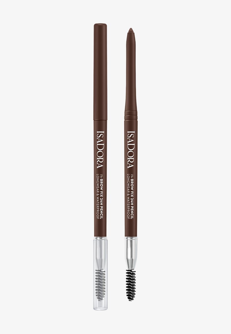IsaDora - THE BROW FIX 24H PENCIL LONGWEAR & WATERPROOF - Øyenskygge - dark brown, Forstørre
