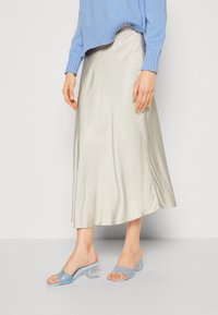 Esprit SKIRT - Falda acampanada - light beige