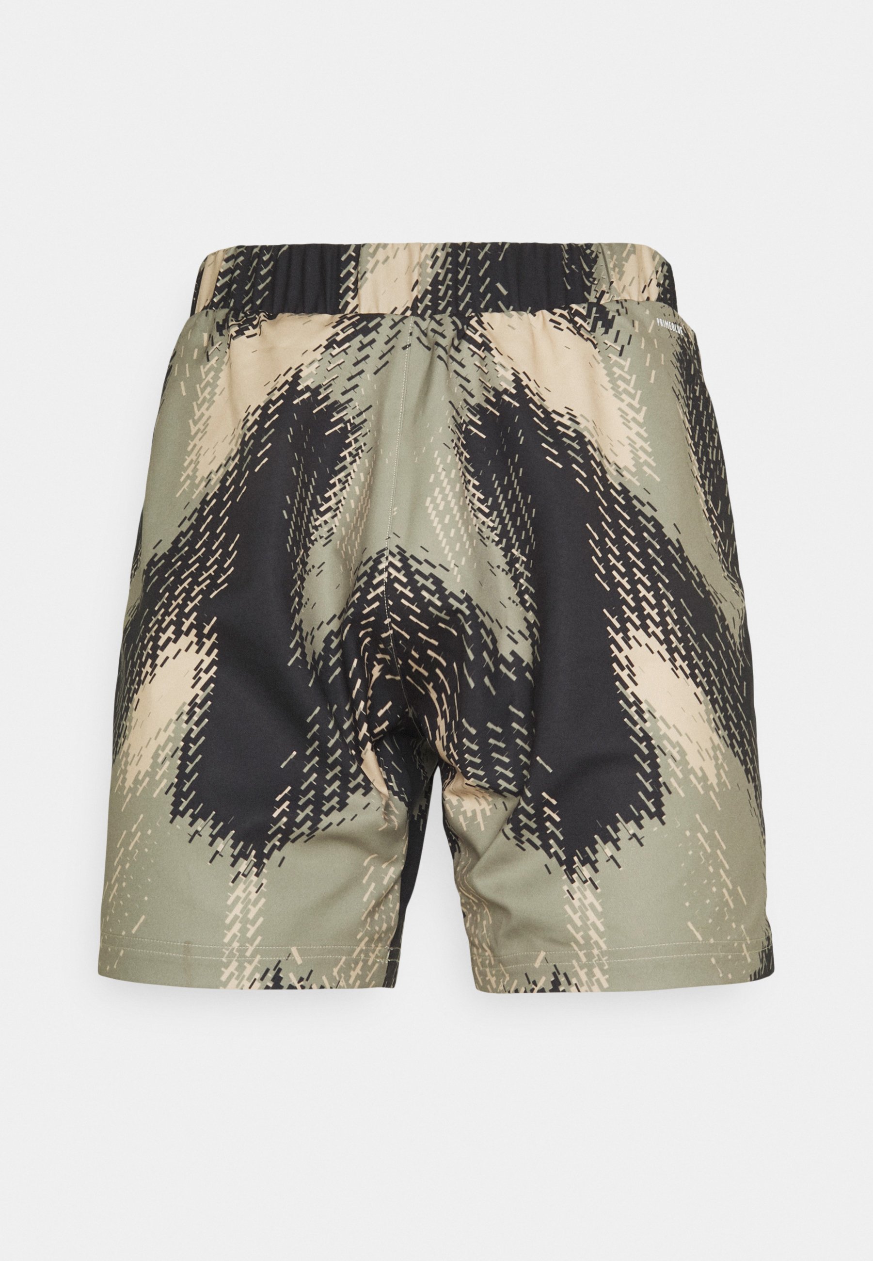 adidas Performance PRINTED SHORT - Sports shorts - orbit greembient  blush/olive - Zalando.ie