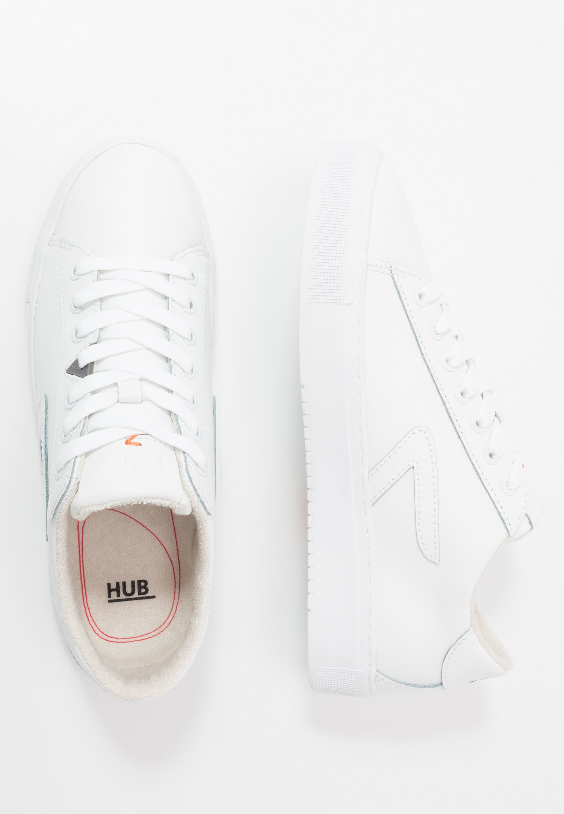 HUB HOOK Joggesko white Zalando.no HUB HOOK Joggesko whiteblack Zalando.no