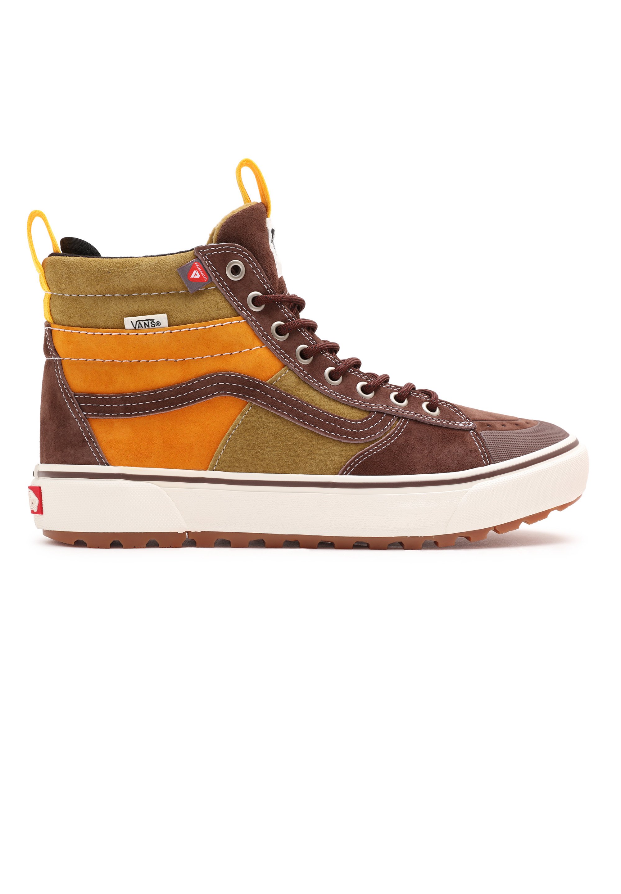 vans cuir marron