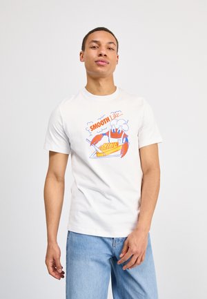 TEE - Apdrukāts T-krekls - white