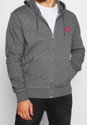 Sweat zippé - mottled grey