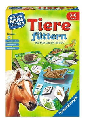 TIERE FÜTTERN - Puzzle - mehrfarbig