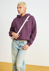 New Balance SPORT ESSENTIALS HOODIE - Ikdienas džemperis - plum brown