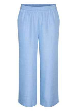 Zizzi, LOCKERE HOSE MIT ELASTISCHEM BUND UND TASCHEN - Pantalon classique - blau