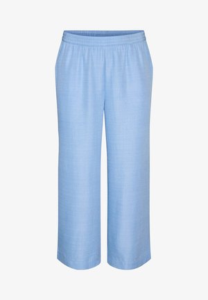 Zizzi, LOCKERE HOSE MIT ELASTISCHEM BUND UND TASCHEN - Παντελόνι - blau