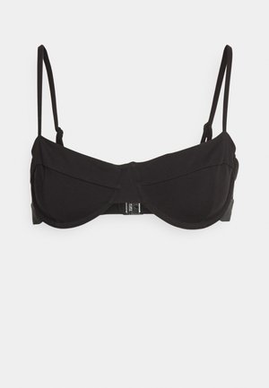 Calvin Klein Swimwear BALCONETTE - Sutien costum de baie din două piese - pvh black