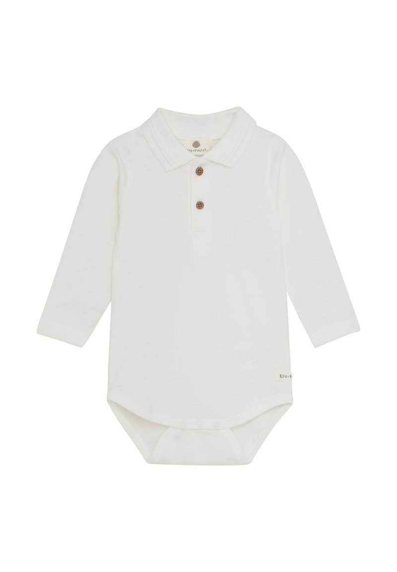 EN FANT LONG SLEEVES POLO - Body - egret