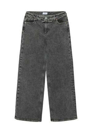 WEIT GESCHNITTEN VMTESSA HOHE TAILLE - Jeans relaxed fit - medium grey denim