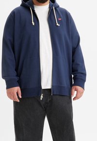Levi's® Plus Felpa con zip - dark blue