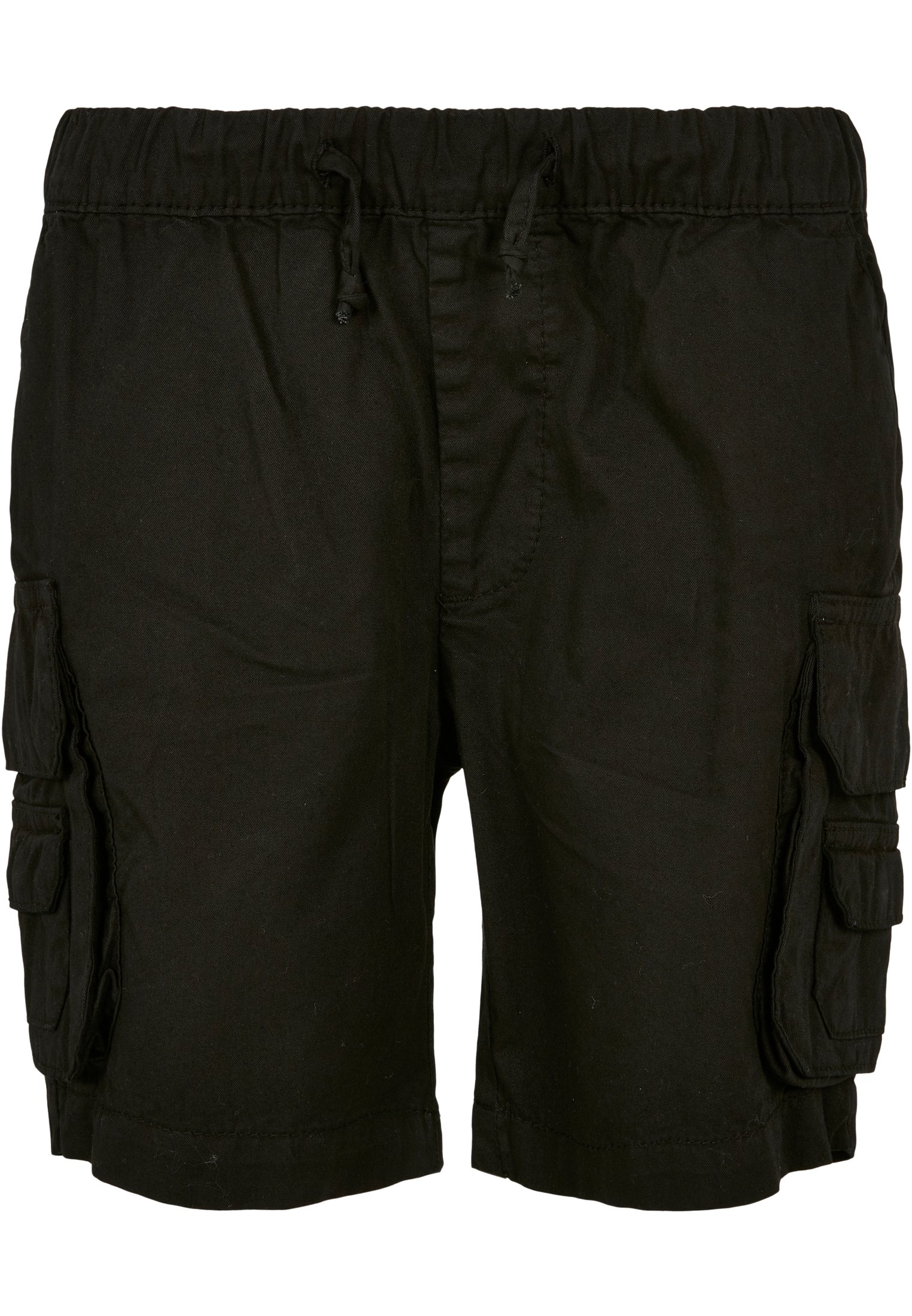 Urban Classics BOYS DOUBLE POCKET CARGO - Shorts - black/negro - Zalando.es