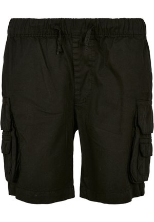 BOYS DOUBLE POCKET CARGO SHORTS - Short - black