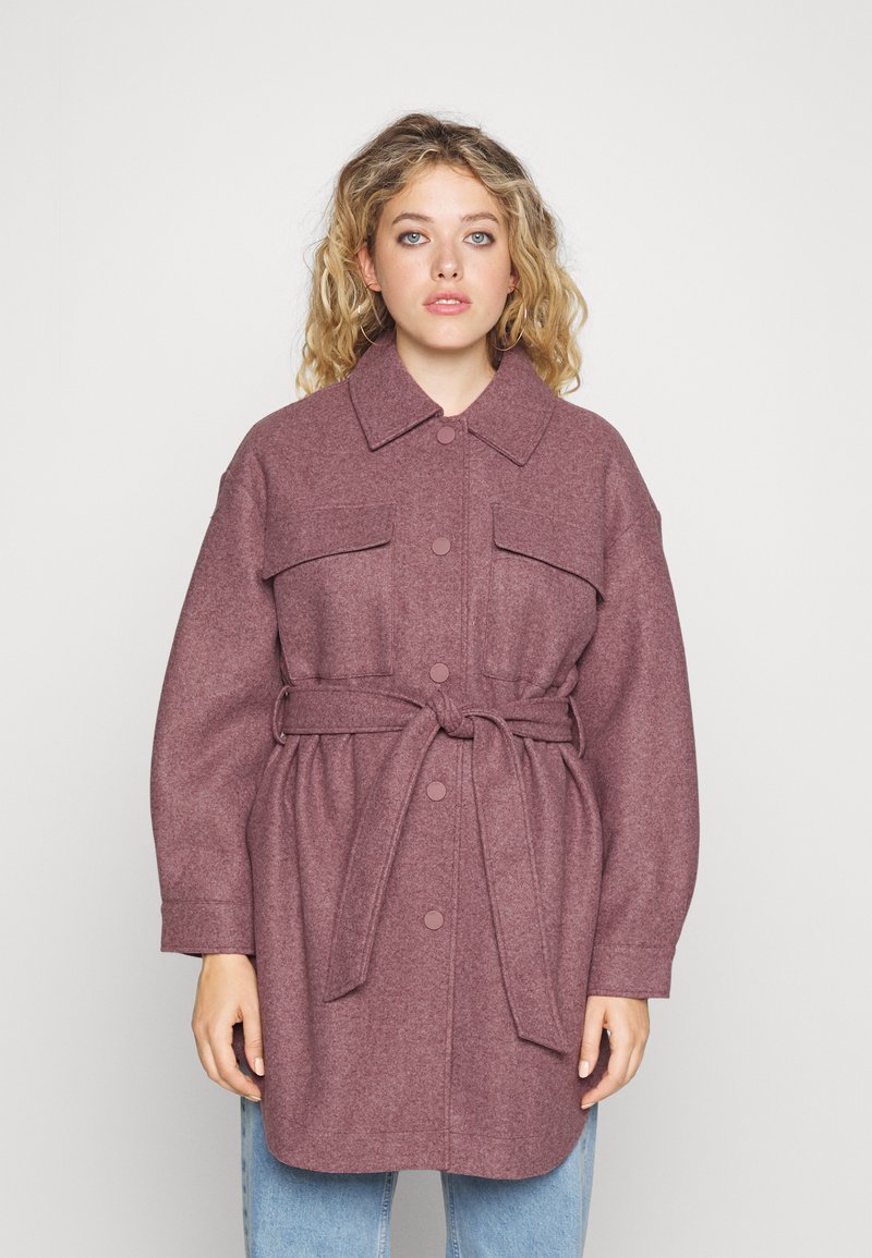 ONLY ONLDAWN LIFE SHACKET - Abrigo corto - rose brown/rosa - Zalando.es