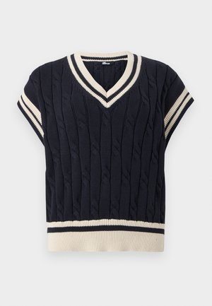Pullover - navy/ecru