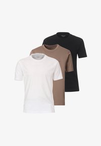 Ausgewählt, weiß/beige/schwarz