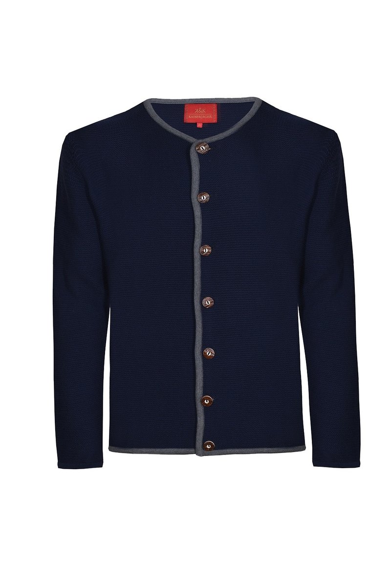 Herren Strickjacken | K&K Kaiserjäger Strickjacke marine/blau - DJ49282 Herren Strickjacken | K&K Kaiserjäger Strickjacke marine/blau - DJ49282