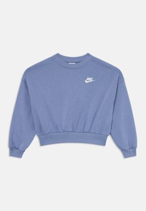 CLUB CREW - Bluză de molton - world indigo/white