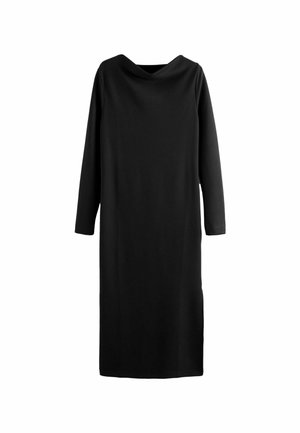 LONG SLEEVE SLASH NECK  - Maxiklänning - black