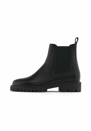 Massimo Dutti, Bottines à plateau - black