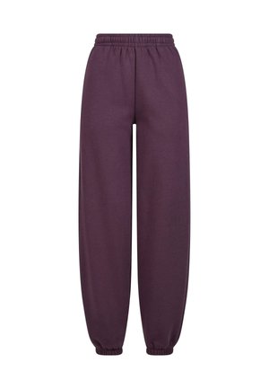 Urban Classics FLUFFY - Joggebukse - plumpurple