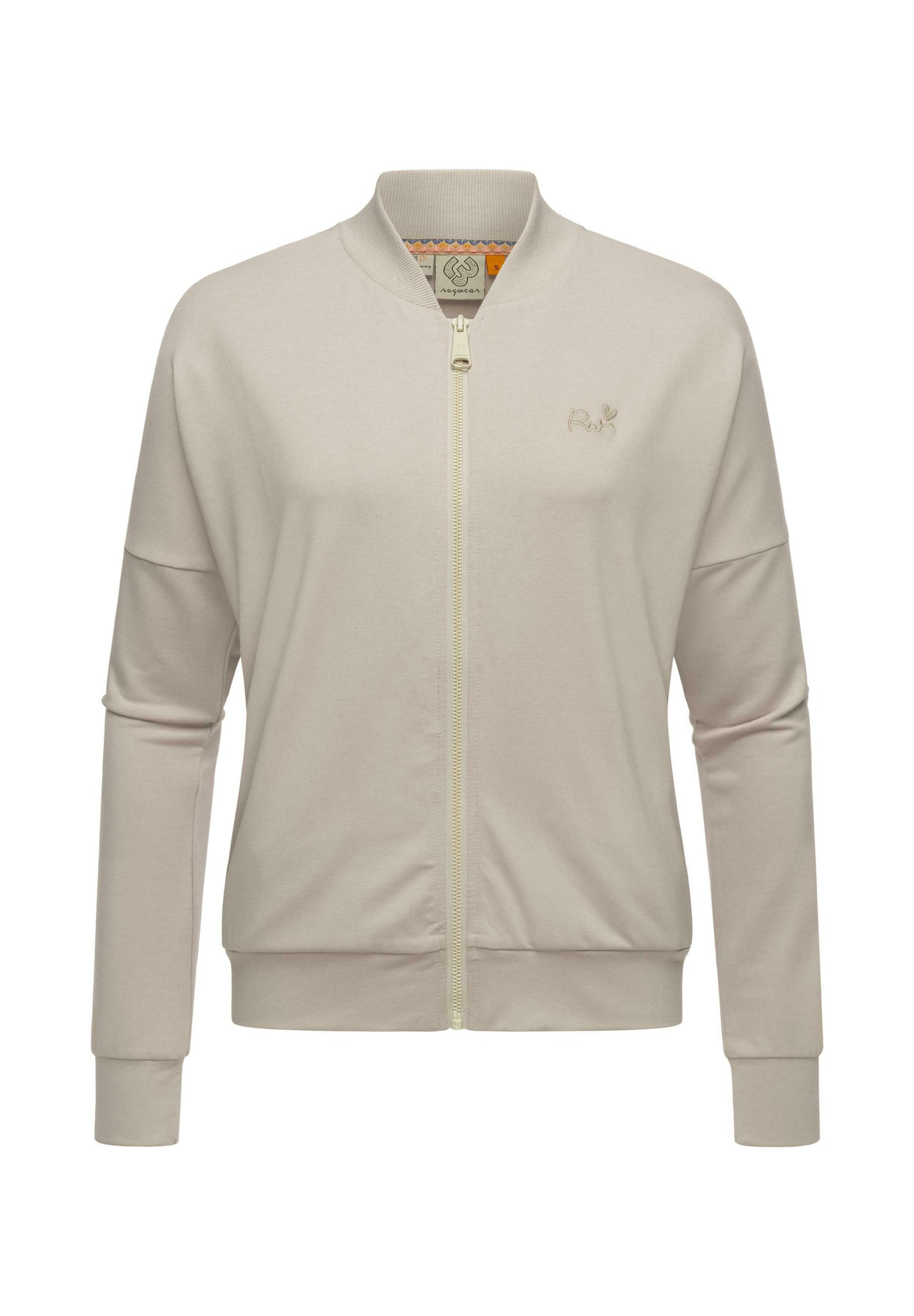 Ragwear DORON - Zip-up sweatshirt - bone/beige - Zalando