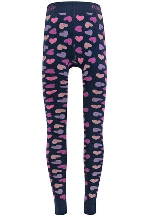 THERMO HERZEN - Leggings - Hosen - navy