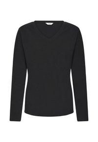 T-shirt à manches longues - black