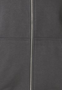 Jack & Jones PREMIUM JPRBLUHARVEY ZIP HOOD UNISEX - Sweat zippé - asphalt