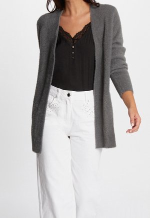 Strickjacke - grey